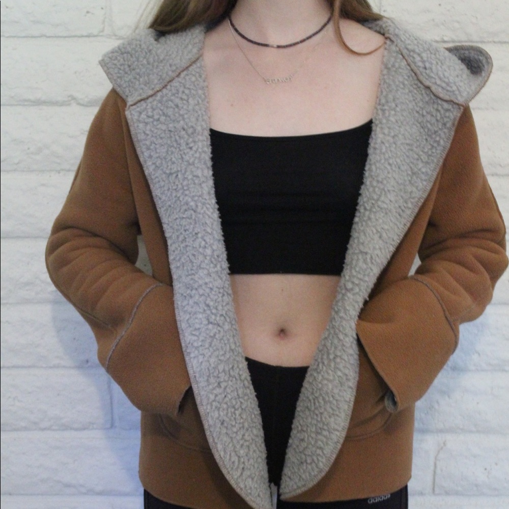 Fuzzy comfy jacket